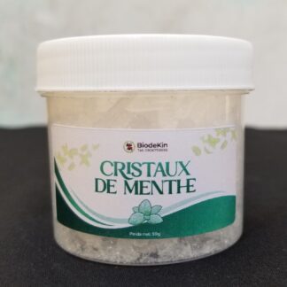 Cristaux de menthe