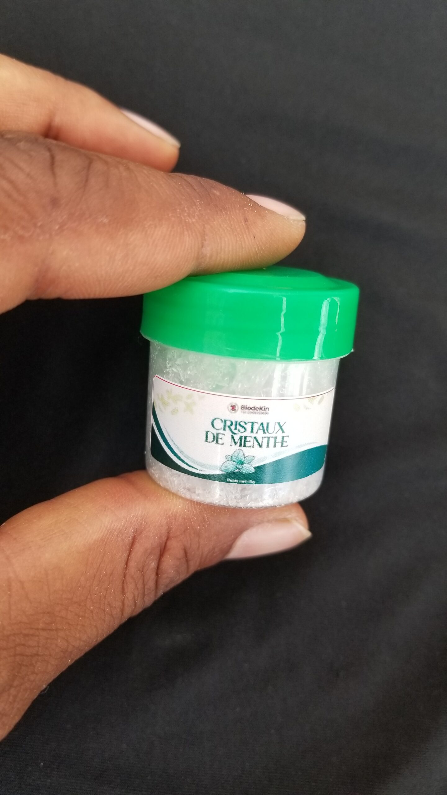 Cristaux de menthe pure 15g – Image 2