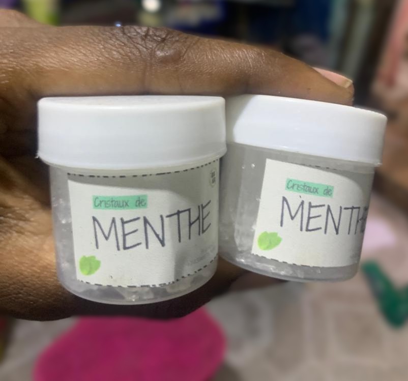 Cristaux de menthe pure 15g