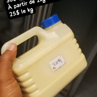 Beurre de karité brut 1Kg (1000g)