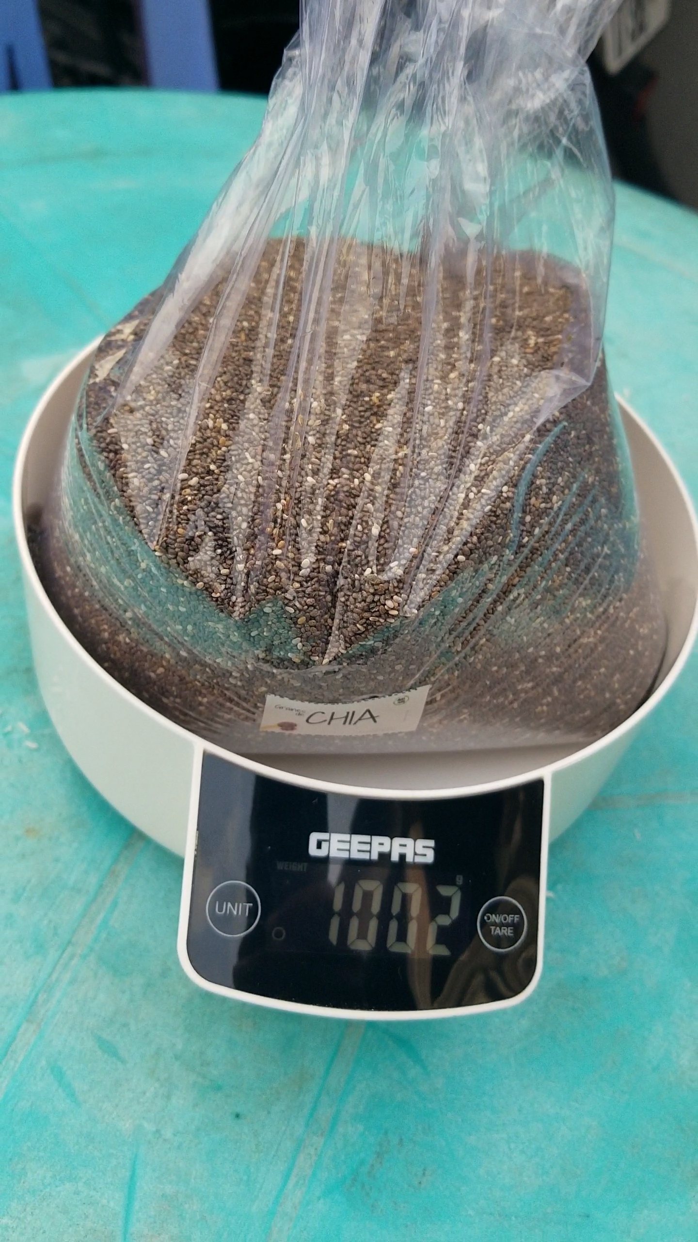 Graines de chia 1000g (1Kg) – Image 2